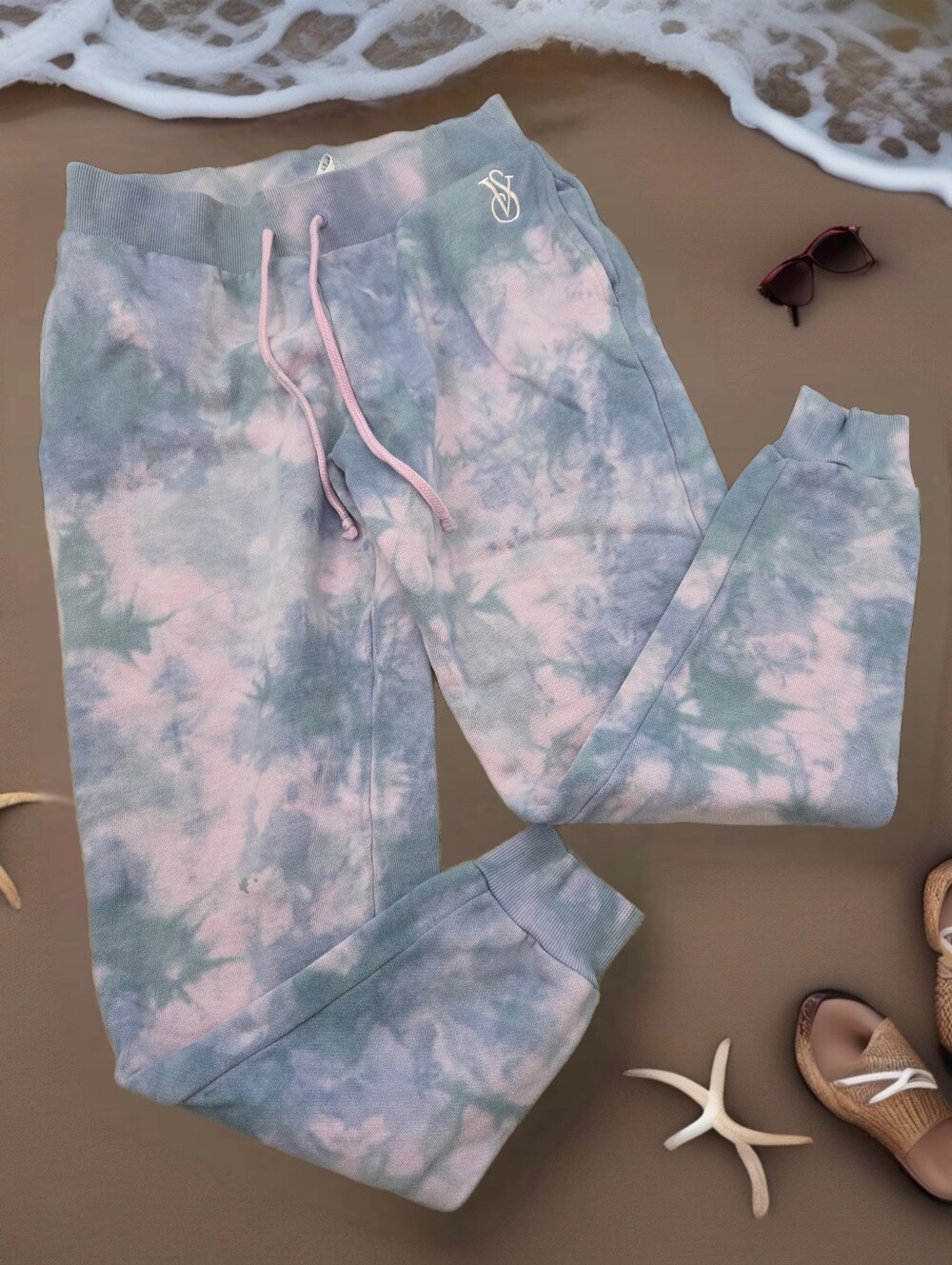 *1648 Victoria Secret tie dye sweatpants pants women XS